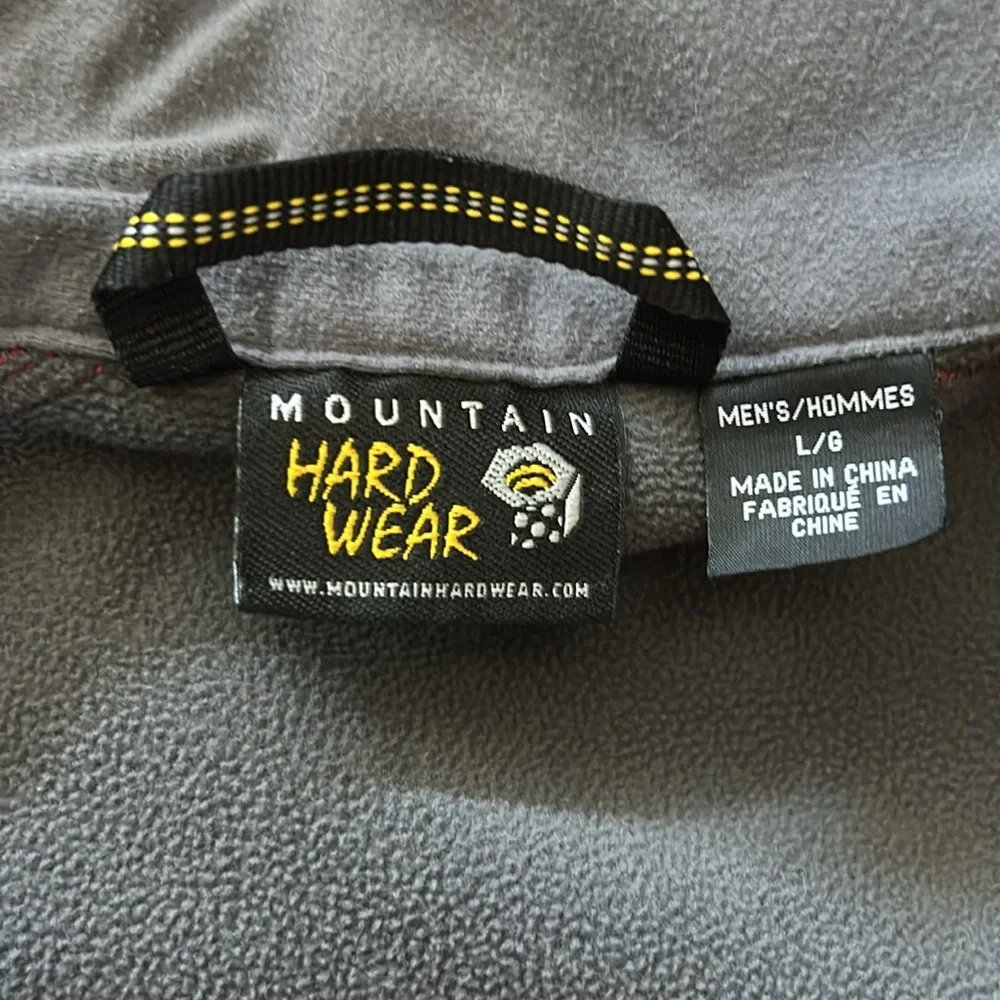 Mountain hardwaer jacket, size Large, red/grey - Picture 2 of 3